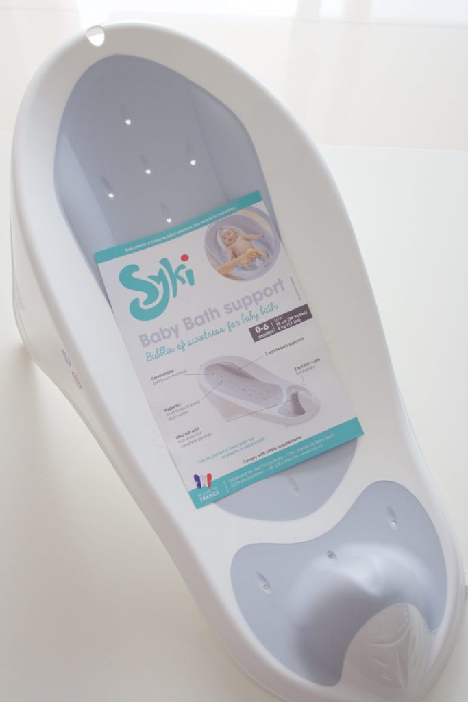 syki baby bath support